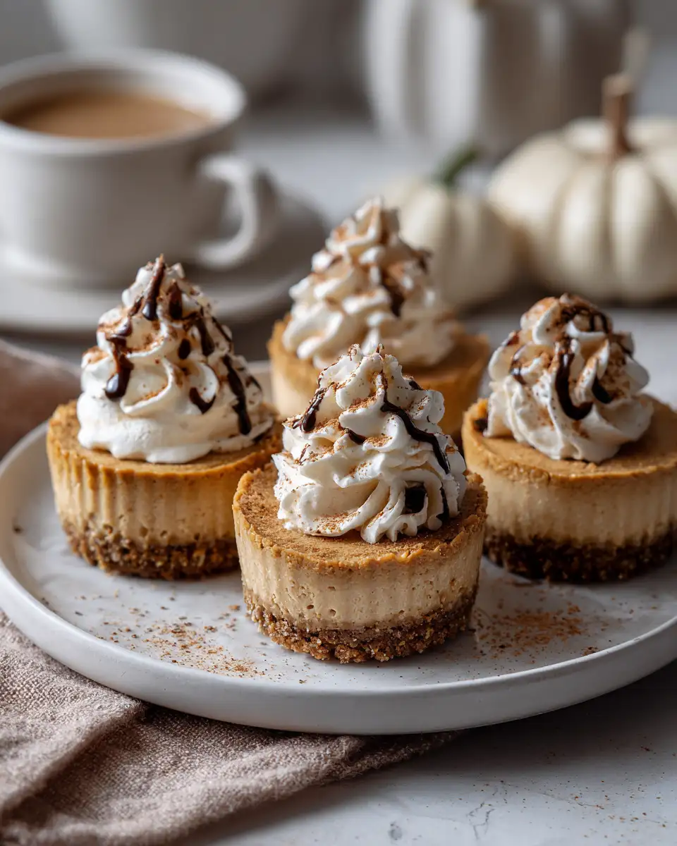 Indulge in Autumn Bliss with Pumpkin Spice Latte Cheesecake Cups - Featured Image
