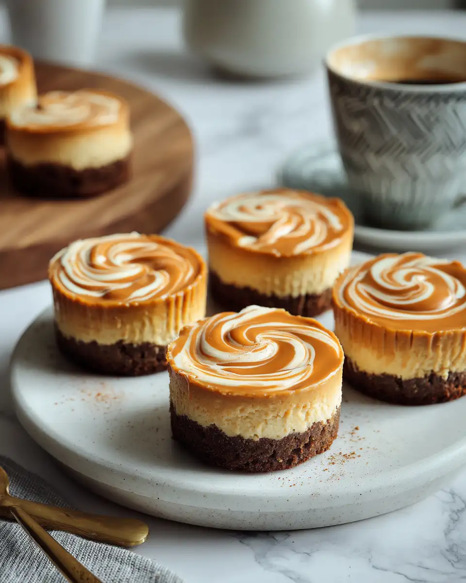 Final dish - Indulge in Autumn Bliss with Pumpkin Spice Latte Cheesecake Cups