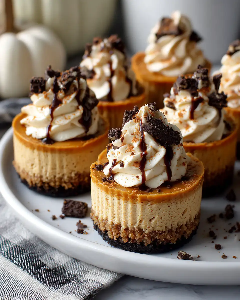 Indulge in Fall Bliss with Pumpkin Spice Oreo Cheesecake Cups - Featured Image