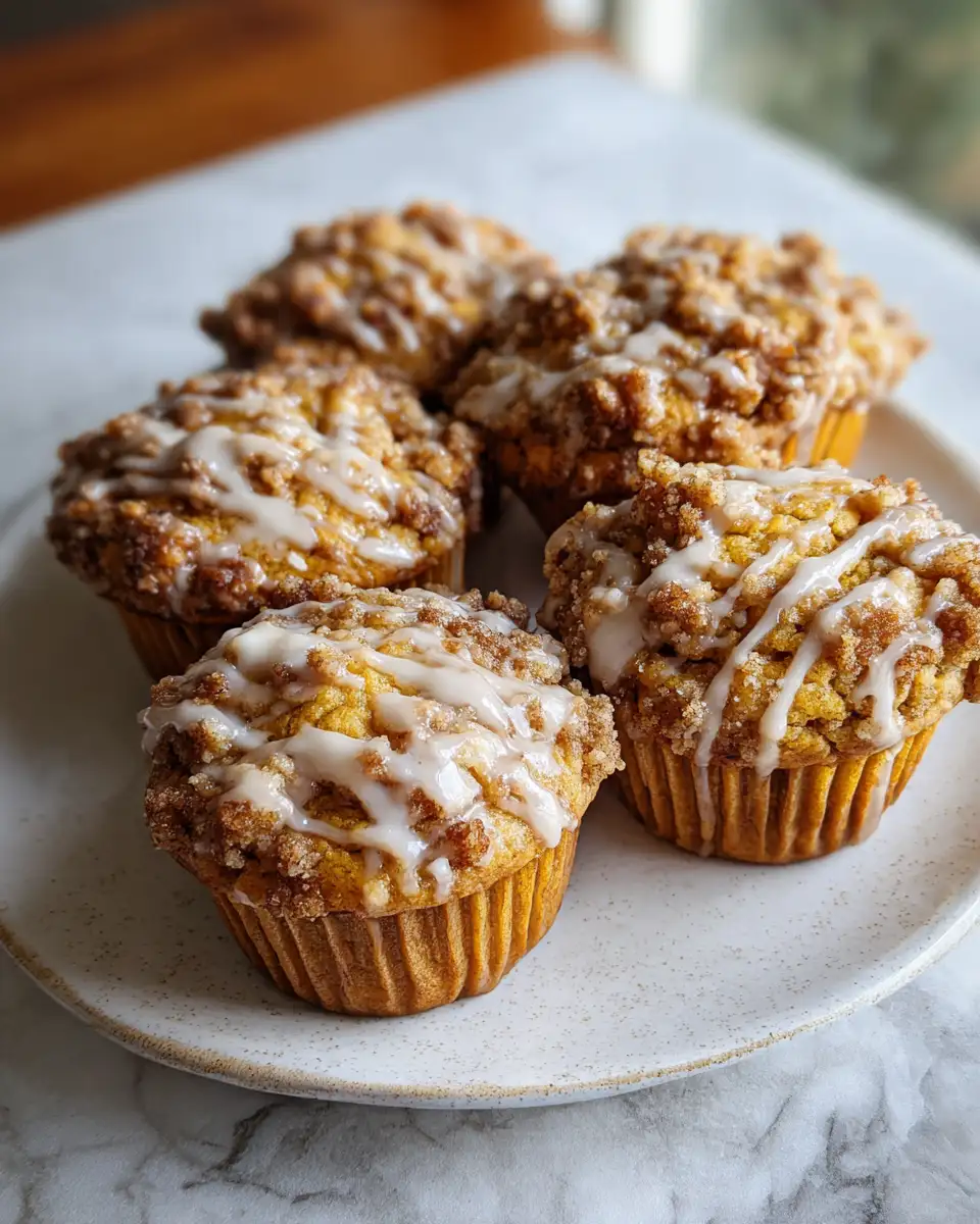 Autumn's Delight: Irresistible Pumpkin Streusel Muffins - Featured Image