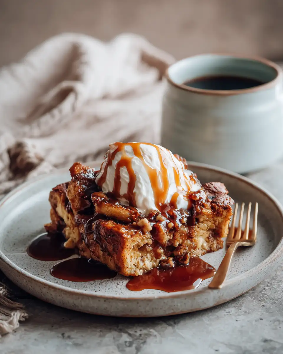 Decadent Delights: Discover the Magic of Salted Caramel Pumpkin Bread Pudding - Featured Image
