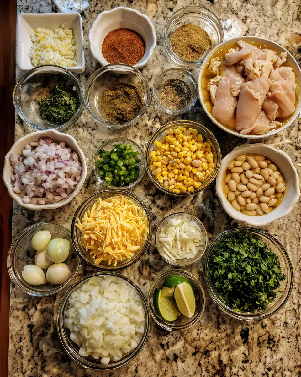 Cozy Up with the Ultimate Slow Cooker White Chicken Chili 4 Ingredients for Cozy Up with the Ultimate Slow Cooker White Chicken Chili