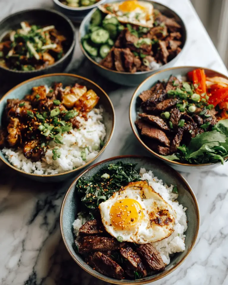 Savor the Flavor: Irresistible Sticky Korean Garlic Steak Bowls - Featured Image