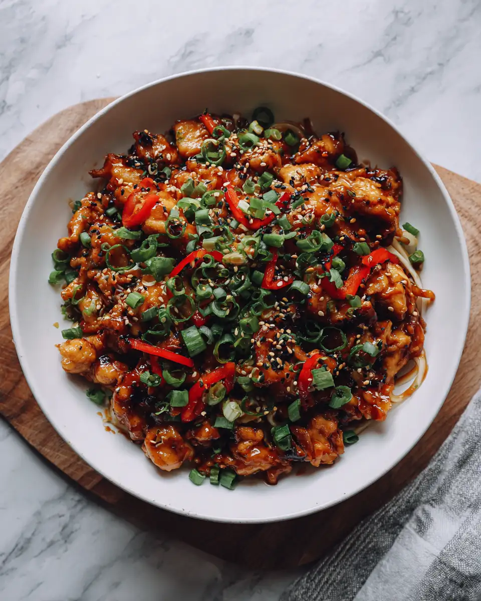 Spice Up Your Dinner Routine with Sweet Chili Chicken Noodle Bowls - Featured Image